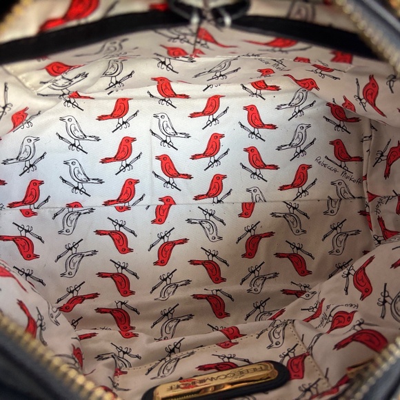 Rebecca Minkoff Black and Pink Shoulder Bag - Picture 10 of 16